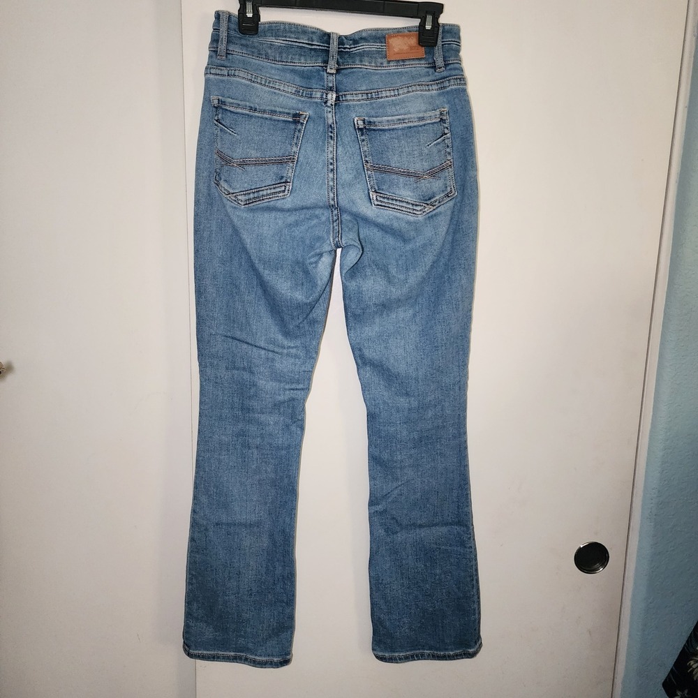 BKE Gabby Bootcut Jeans Womens 27x31.5 Blue Good High Rise Curvy Fit ABK591R - Picture 9 of 11